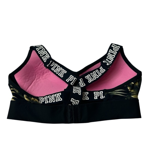 Victoria’s Secret Pink racerback strap bra size Small ultimate push-up leaves - Picture 10 of 12